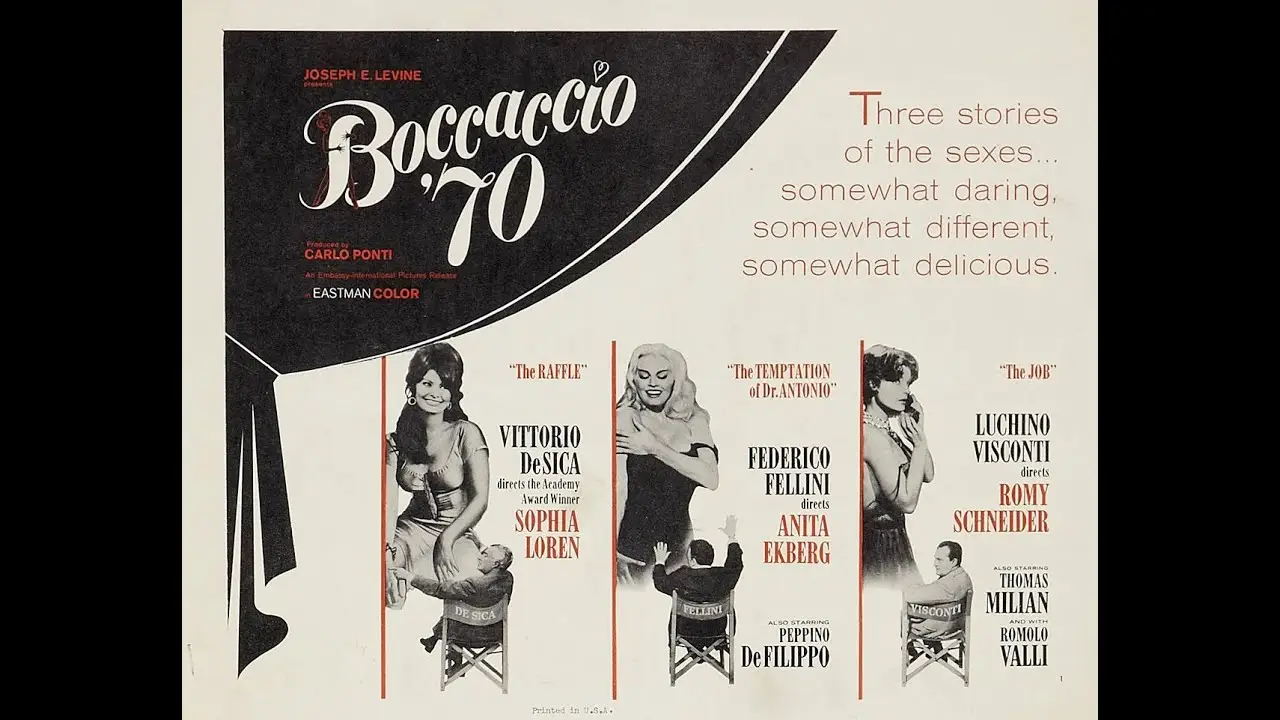 Boccaccio — trailer