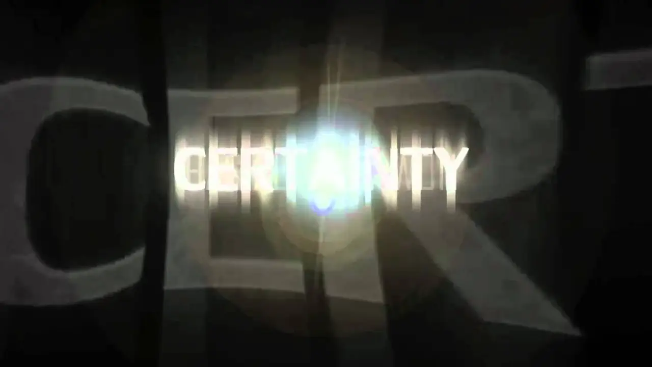Certainty — trailer