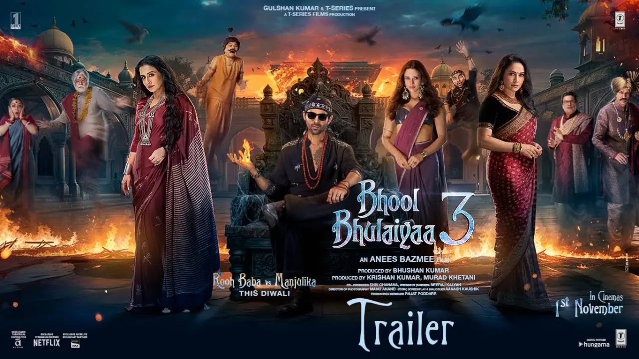 Bhool Bhulaiyaa 3 — трейлер