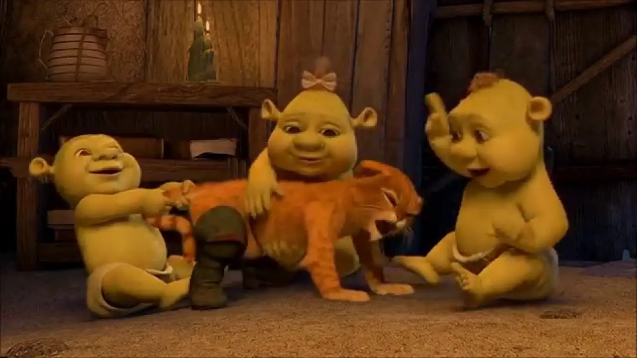 Шрек мороз, зелёный нос — трейлер