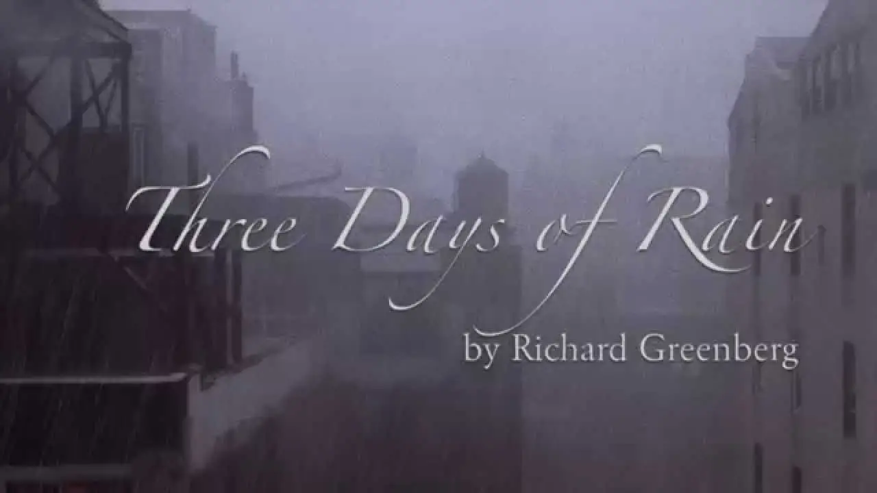 Three Days of Rain — tráiler