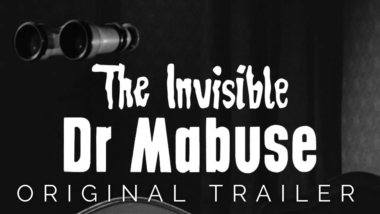 The Invisible Dr. Mabuse — trailer