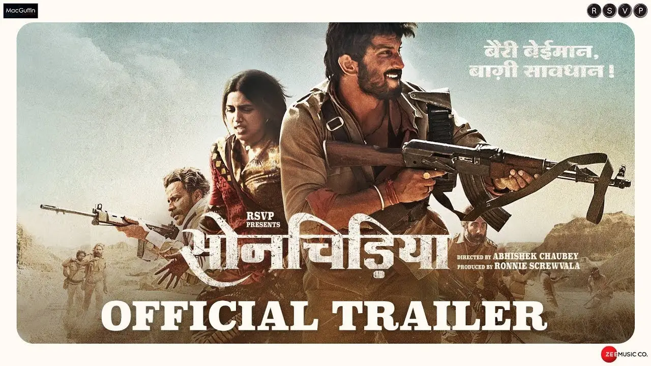 Sonchiriya — trailer