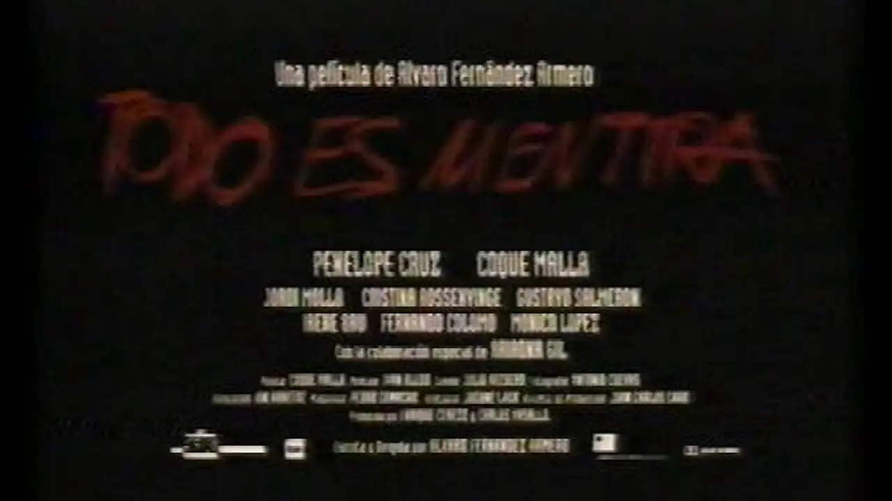 Todo es mentira — trailer