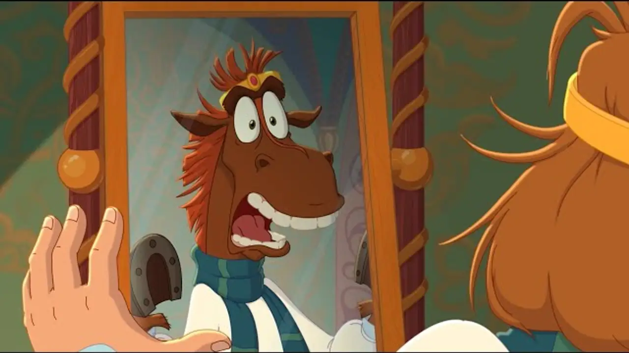 Horse Julius on the Throne and Three Heroes — trailer