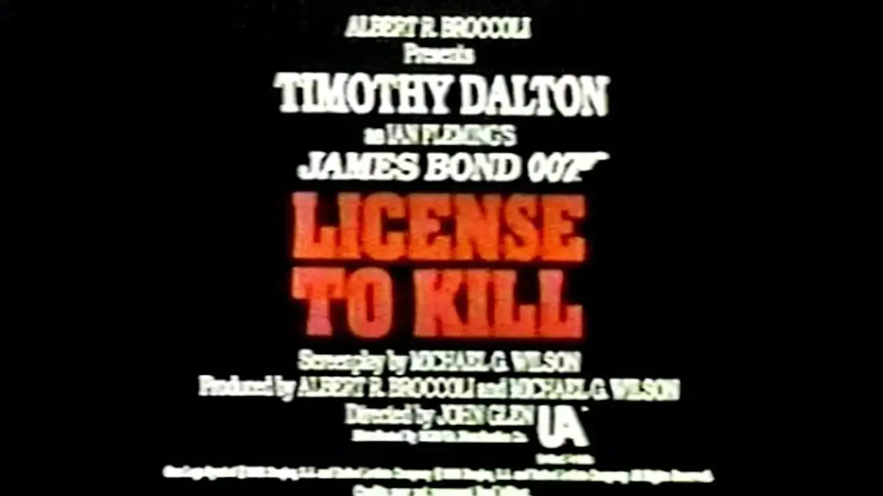 Licencia para matar — tráiler