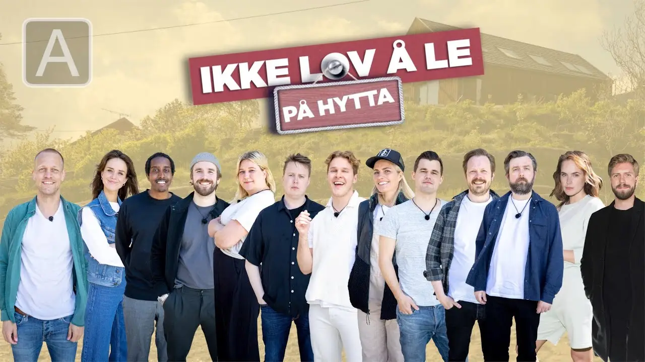 Ikke lov å le på hytta — tráiler