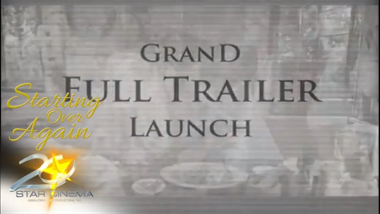 Starting Over Again — trailer