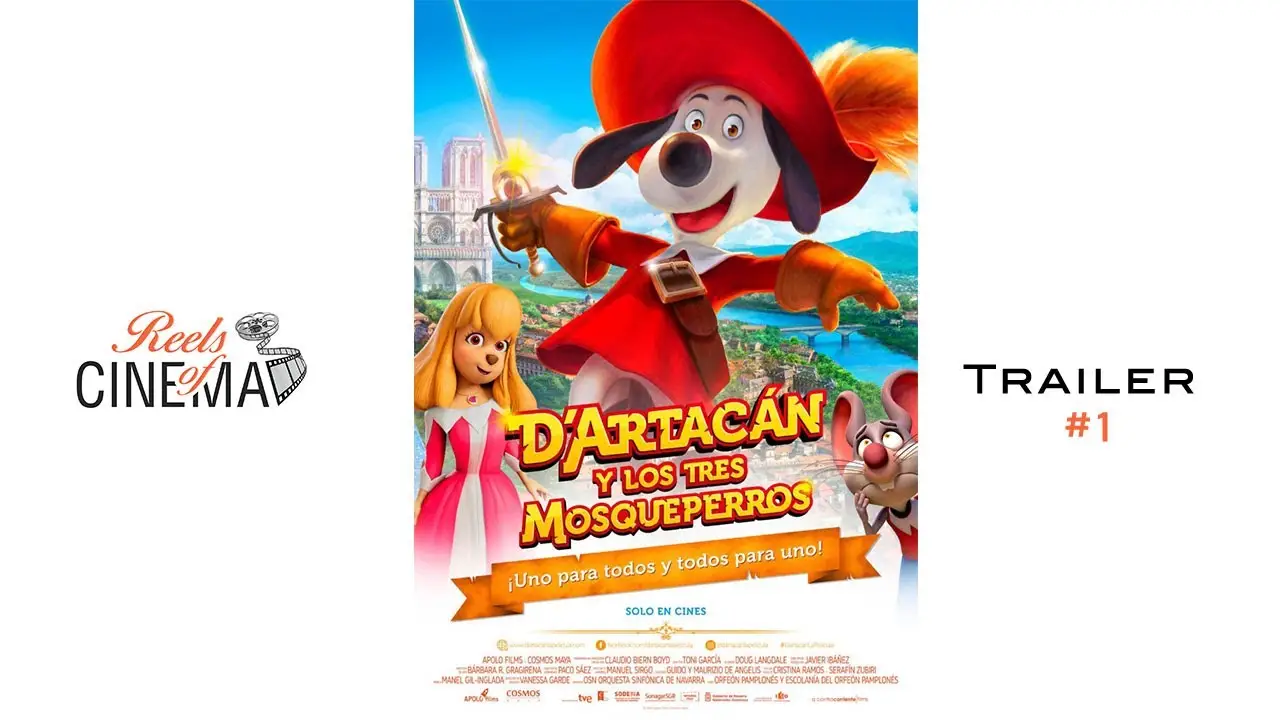 Д’Артаньгав и три пса-мушкетёра — трейлер