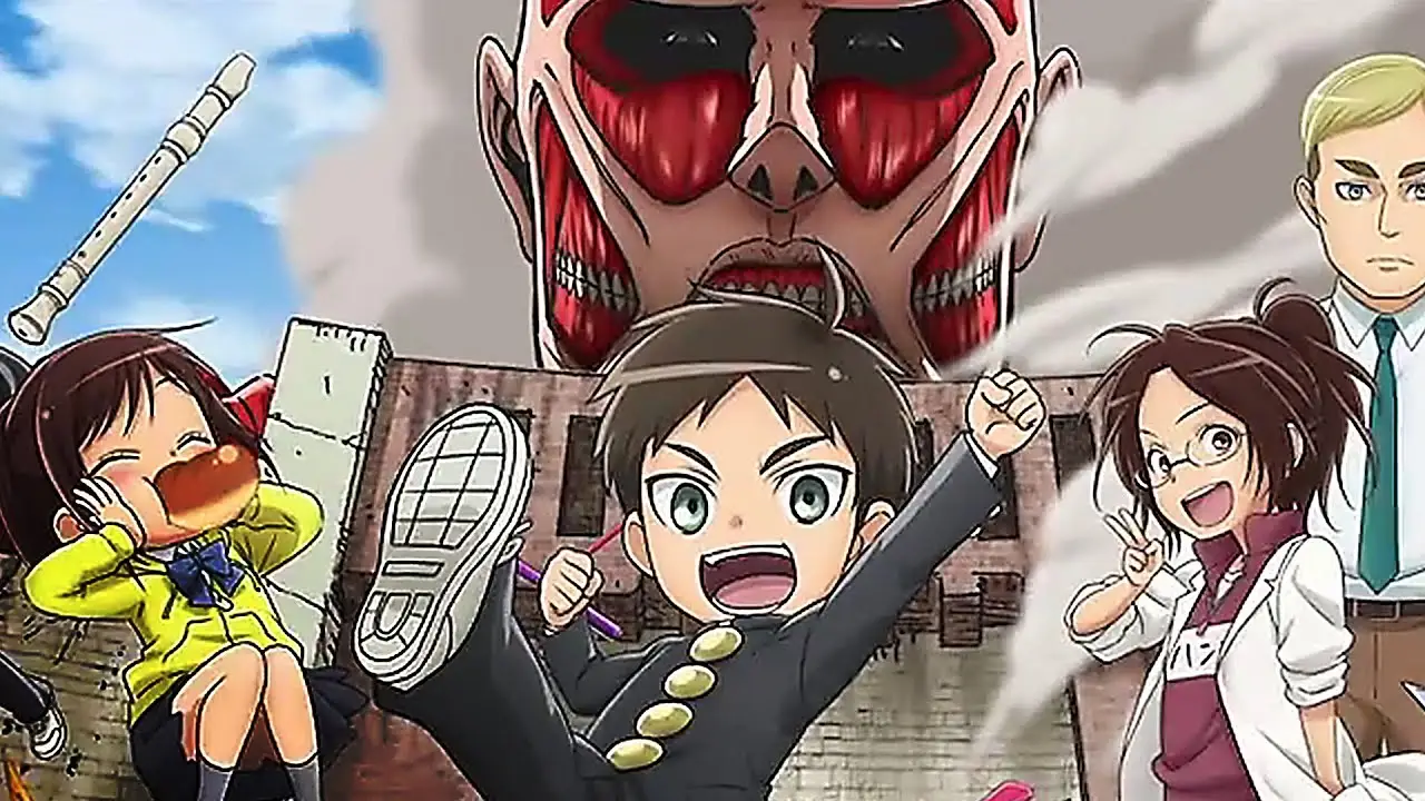 Attack on Titan: Junior High — трейлер
