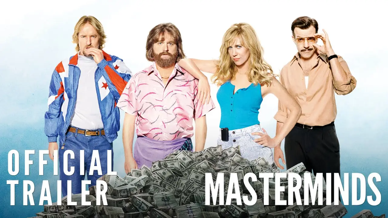 Masterminds — tráiler