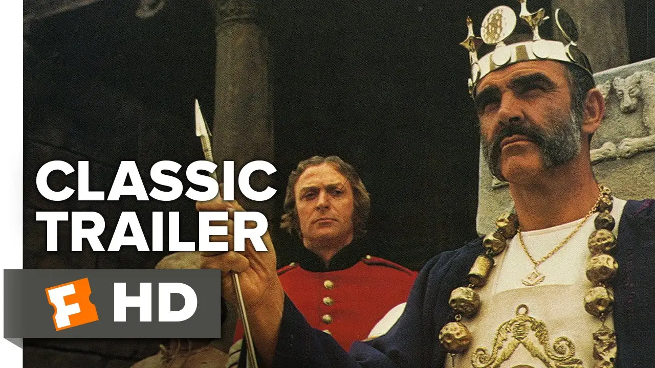 The man who would be king — tráiler