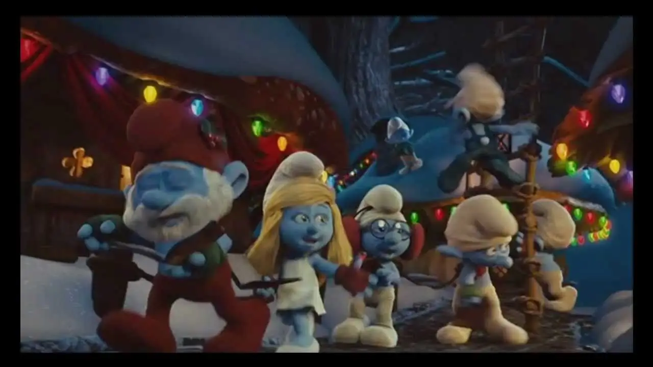 Una Navidad con Los Pitufos — tráiler
