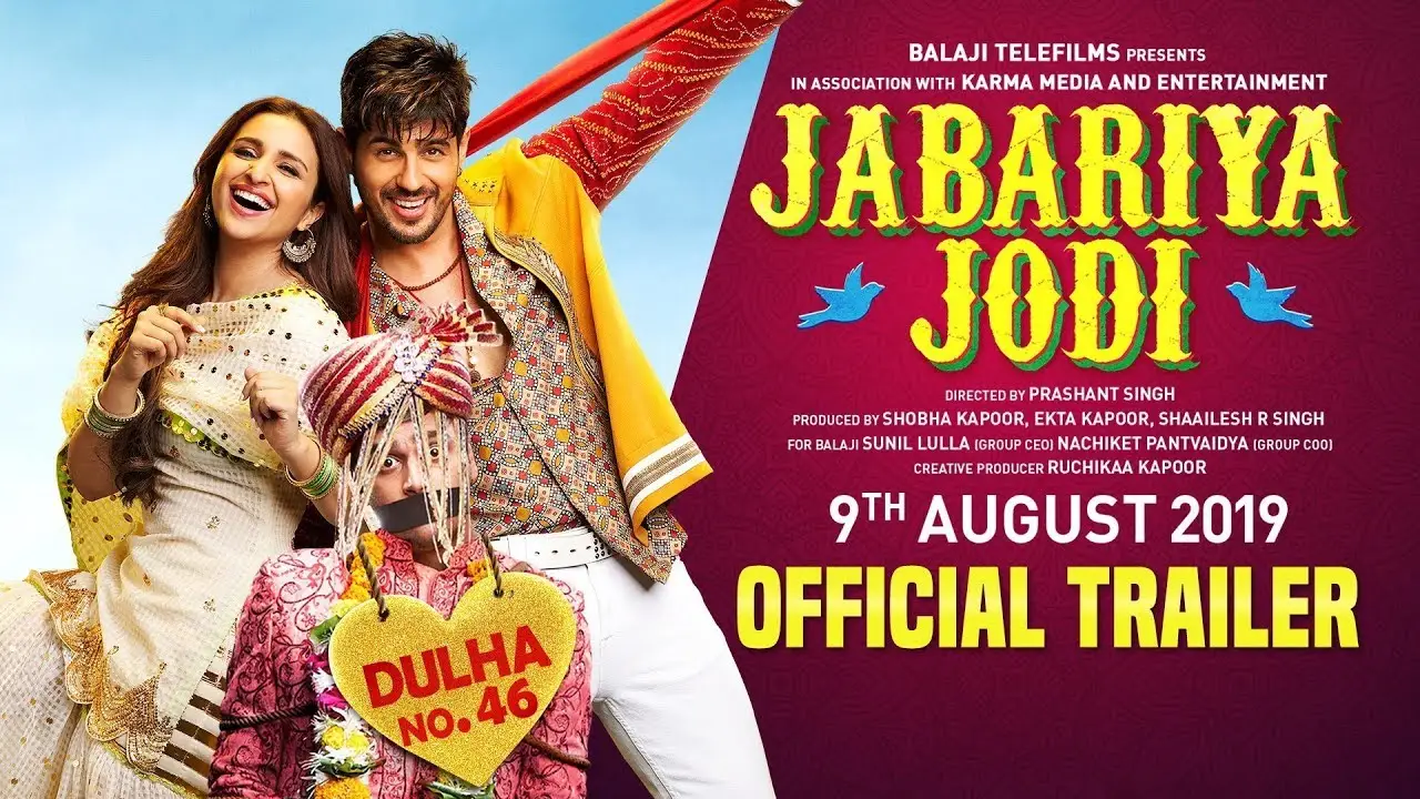 Jabariya Jodi — tráiler