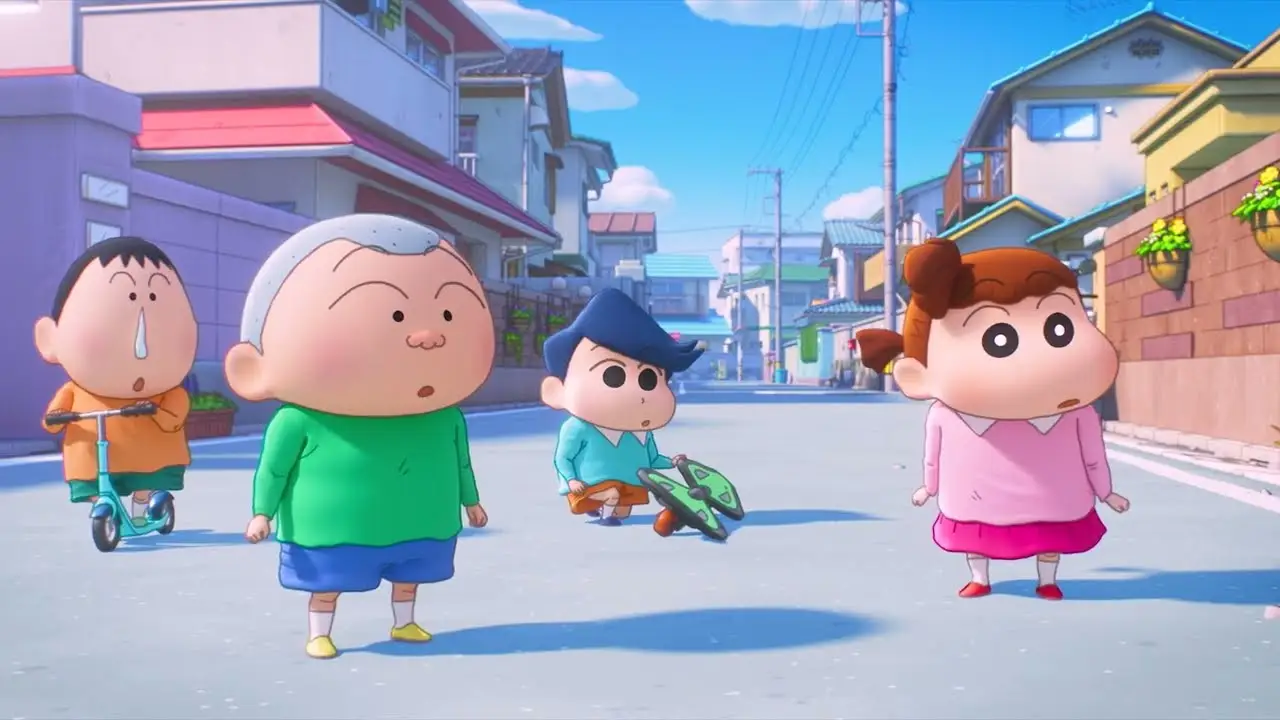 Shin Chan: El Superhéroe — tráiler