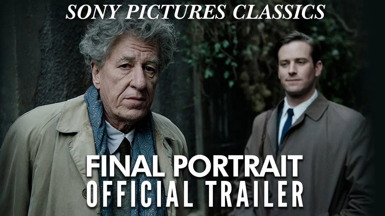 Final Portrait — trailer