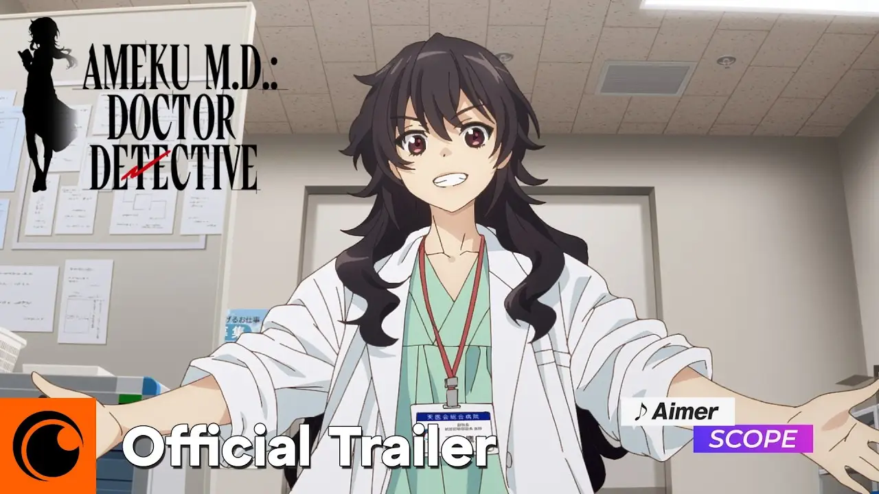 Ameku M.D.: Doctor Detective — trailer