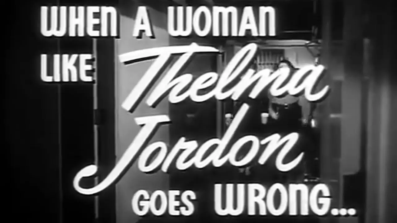 The File on Thelma Jordon — trailer