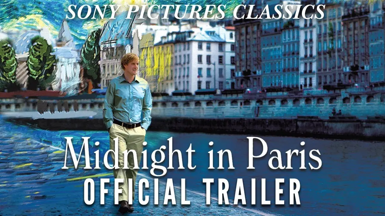 Midnight in Paris — tráiler