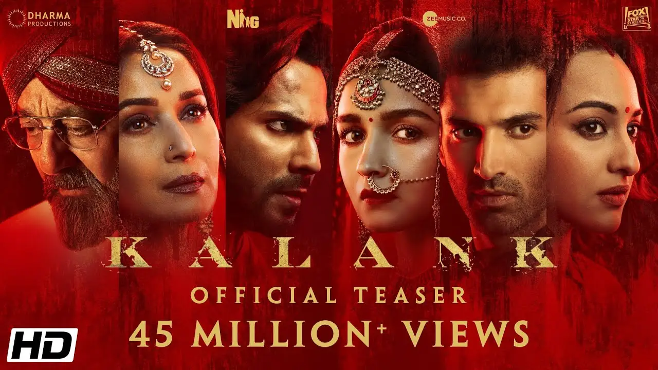 Kalank — trailer