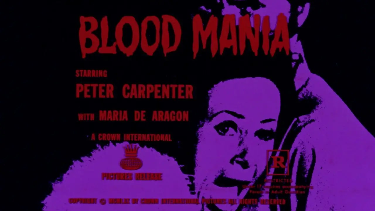 Blood Mania — tráiler
