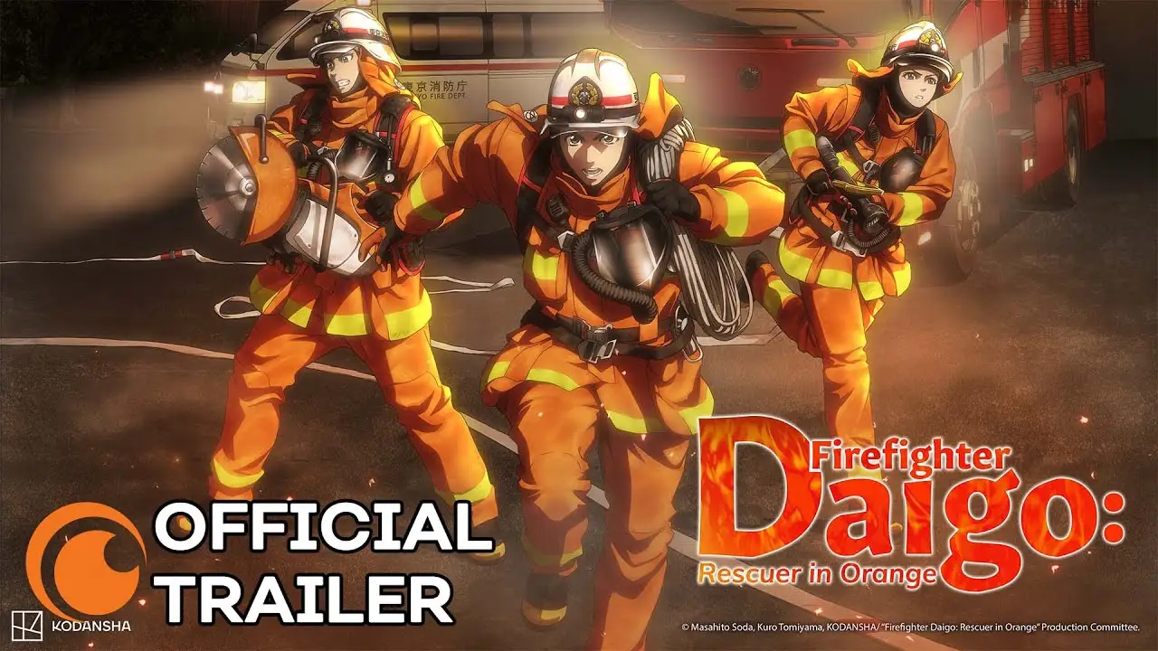 Firefighter Daigo: Rescuer in Orange — trailer
