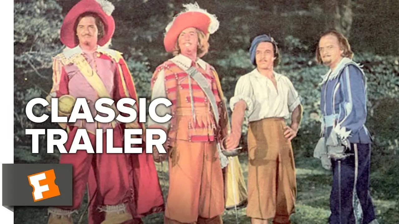 Los tres mosqueteros — tráiler