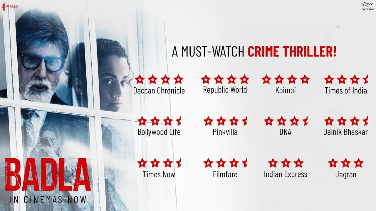 Badla — trailer