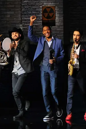 Louis Cato and The Late Show Band!