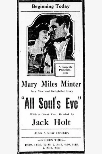 All Soul's Eve (1921)