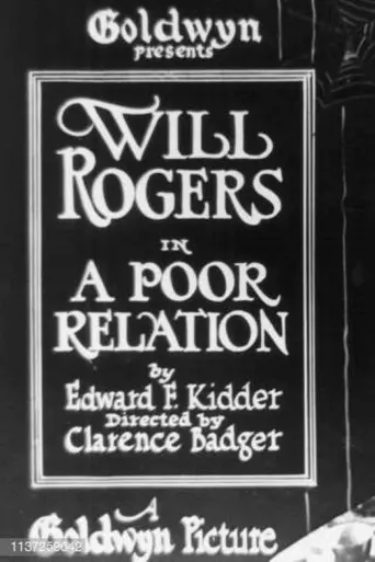 A Poor Relation (1921)