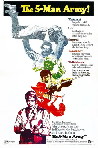 The Five Man Army (1969)