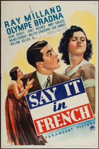 Say It in French (1938)