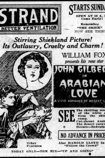 Arabian Love (1922)