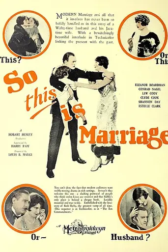 So This Is Marriage (1924)
