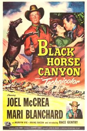 El cañón del corcel negro (1954)