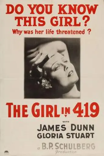 The Girl in 419 (1933)