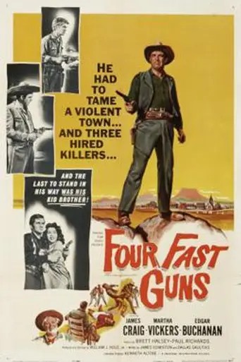 Four Fast Guns (1960)