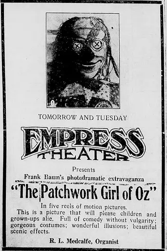 Лоскутушка из страны Оз (фильм) (1914)