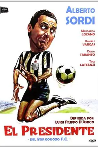 Il presidente del Borgorosso Football Club (1970)
