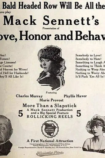 Love, Honor and Behave (1920)
