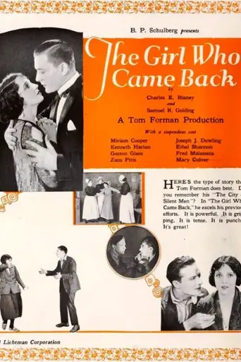 The Girl Who Came Back (1923)