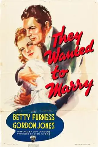 They Wanted to Marry (1937)