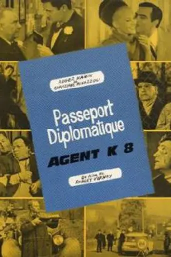 Passeport diplomatique agent K 8 (1965)