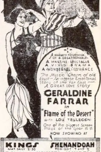 Flame of the Desert (1919)