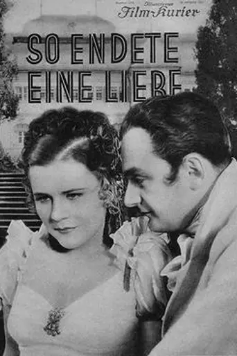 So Ended a Great Love (1934)