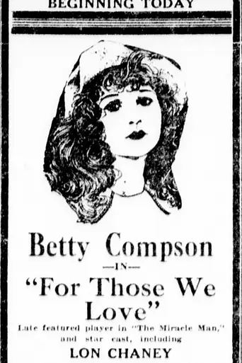 For Those We Love (1921)