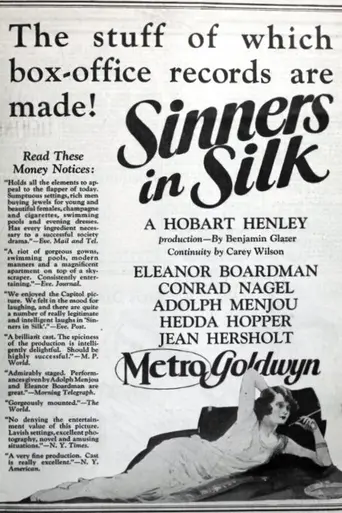 Sinners in Silk (1924)