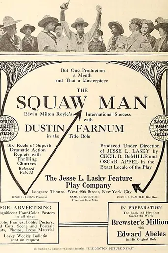 The squaw man (1914)