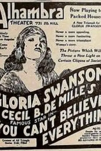 You Can't Believe Everything (1918)
